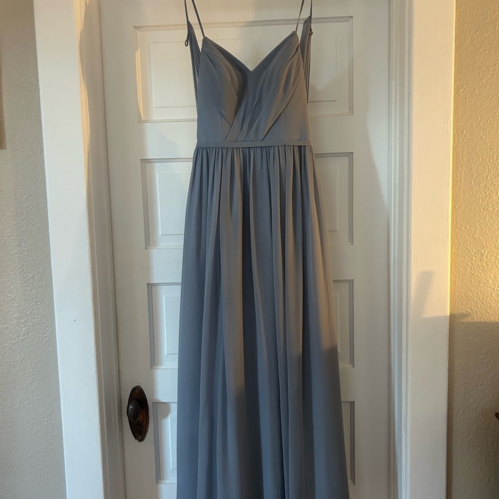 azazie dusty blue dress Cora Bridesmaid Dressing & Bathroom Furniture Black Knitted Maxi Dress: Color:BERRY length A
